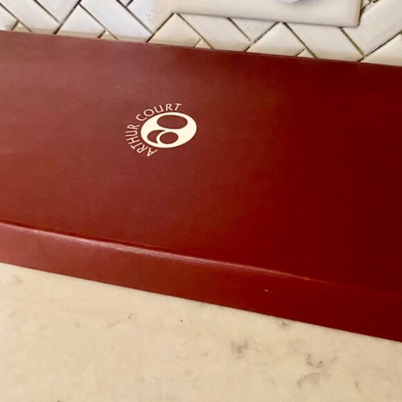 Arthur Court Bird Grape Silver Metal Pattern Aluminum Serving Bread Tray luxury - Picture 5 of 5